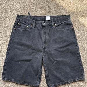 Black Levi's Denim Jean Shorts